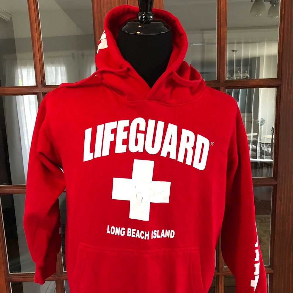 Official Lifeguard Sweat Long Beach Island Hoodie